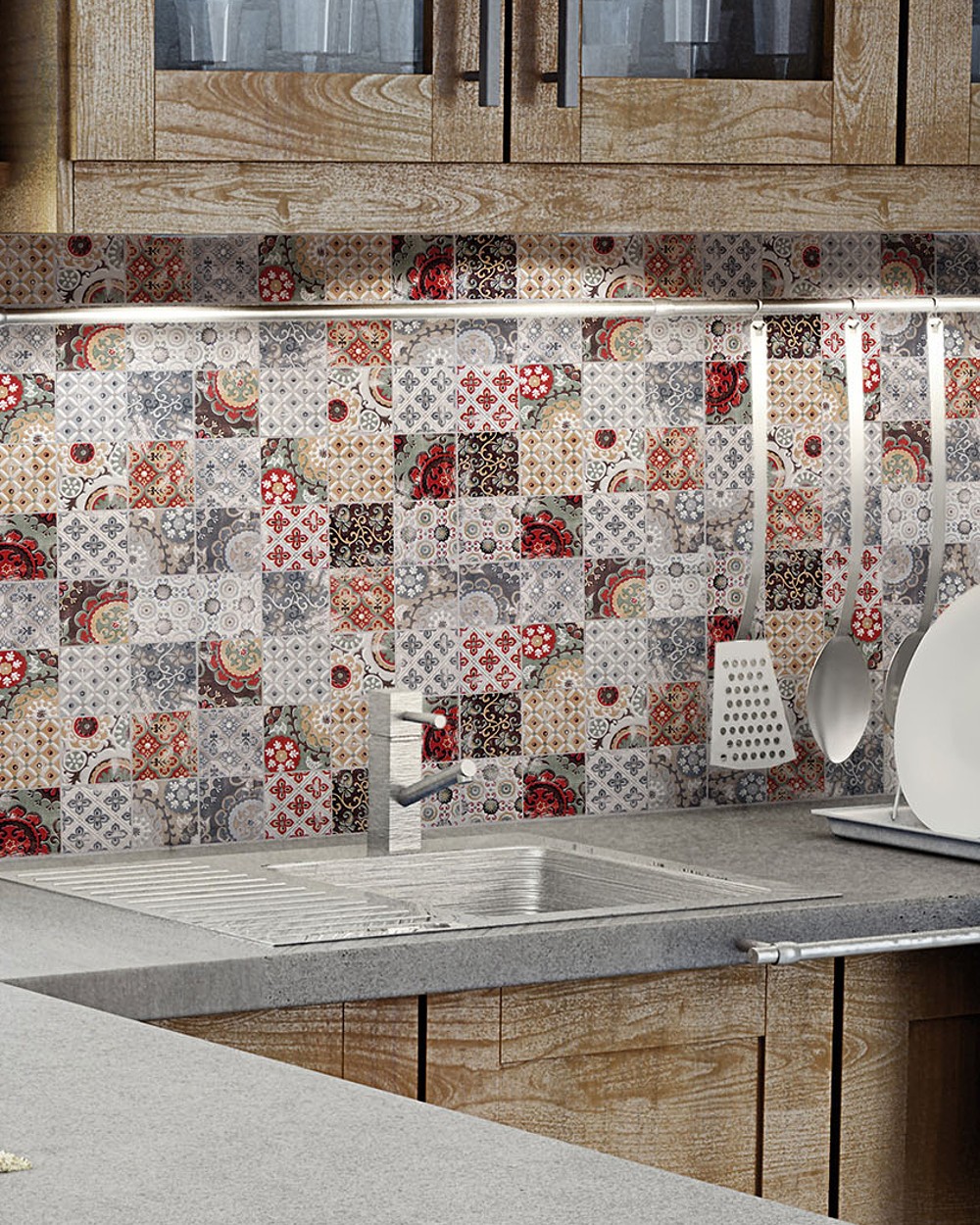 Mosaikfliesen für Küche